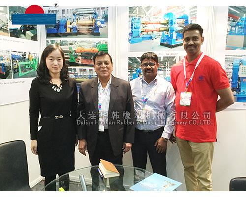 2019 印度国际橡胶及轮胎工业展览会AG9九游会展出最新技术的密炼机等设备